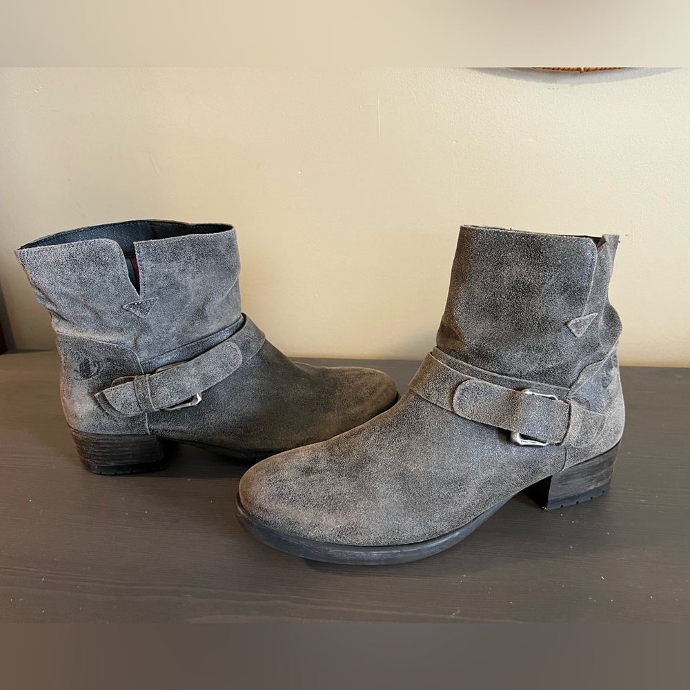 Anthropologie Felmini Boot Makers Moto Boots